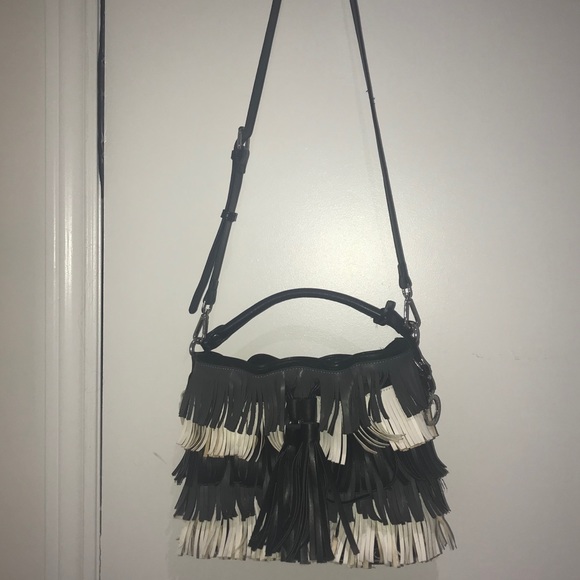 Ruffled shoulder bag - Picture 1 of 1